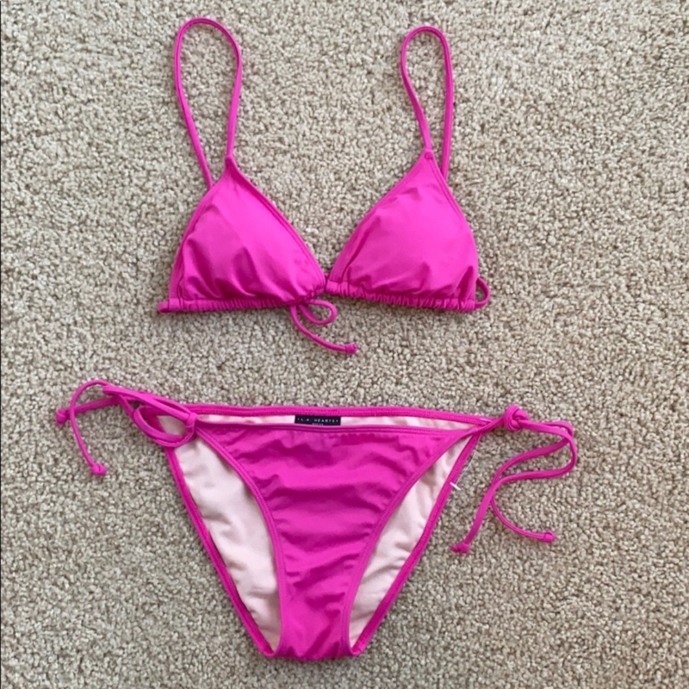LA Hearts Two Piece Bikini